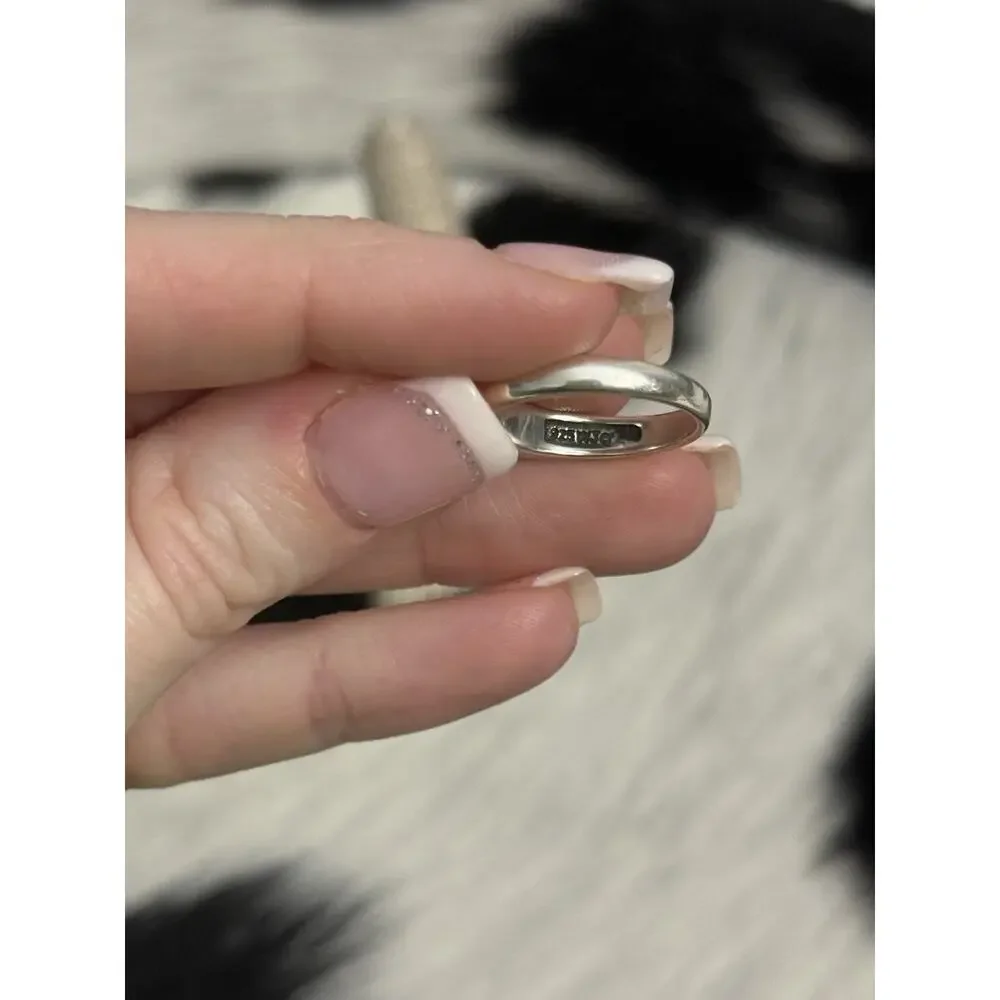 Native American Waldeck Johnson Sterling Silver Ring Spiny Turquoise Lapis WJ